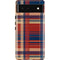 Red and Blue Plaid Pixel Cases